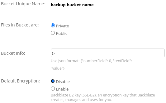 rclone backblaze